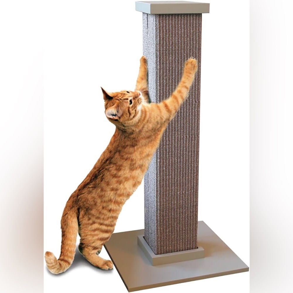 NEW Premium Gray Cat Scratching Post